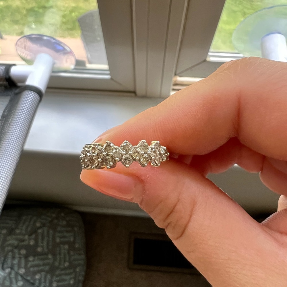 Diamond Cluster Ring - Picture 8 of 8